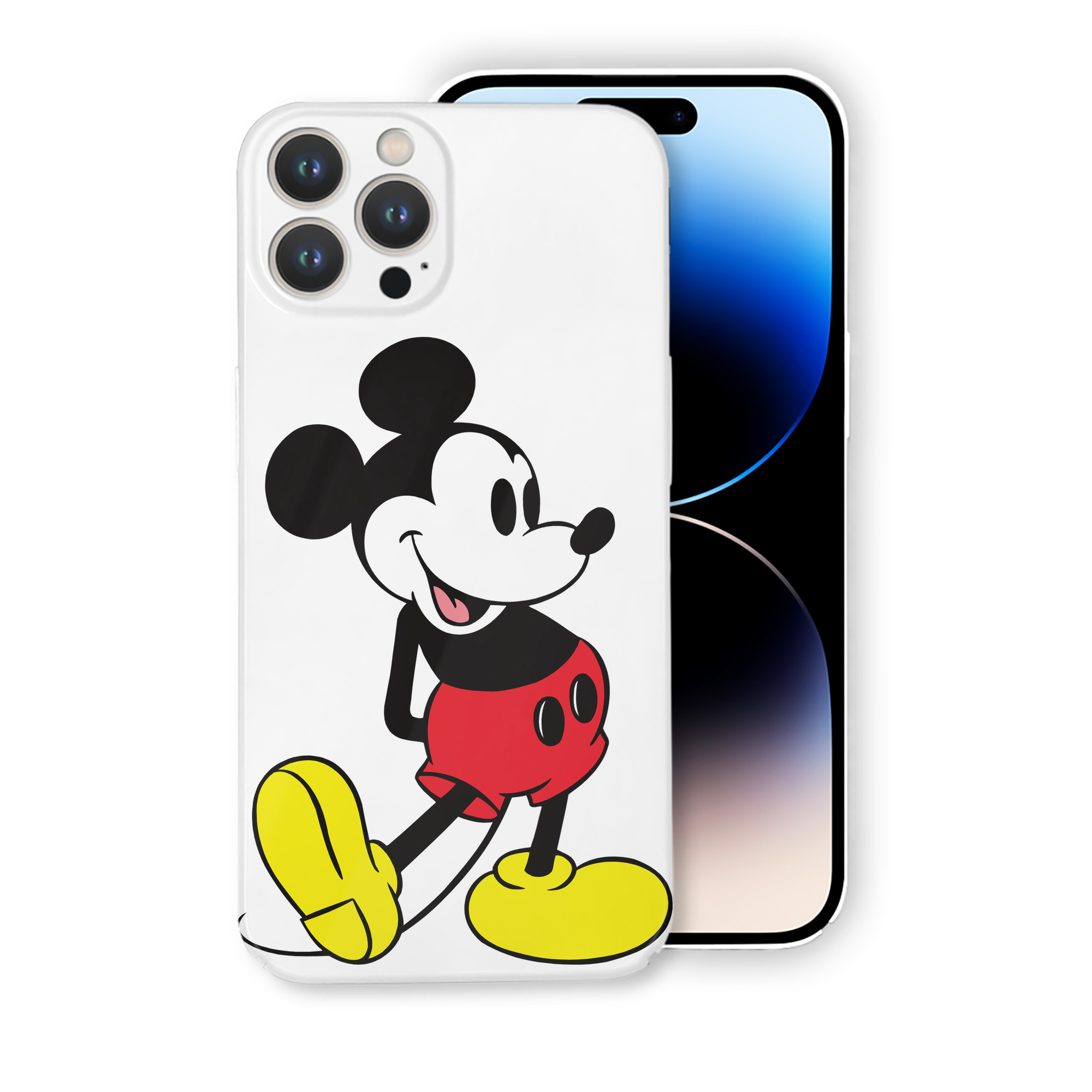 （画像用） ミッキーマウス Mickey Mouse 【iPhone 14シリーズ対応】ハードケース